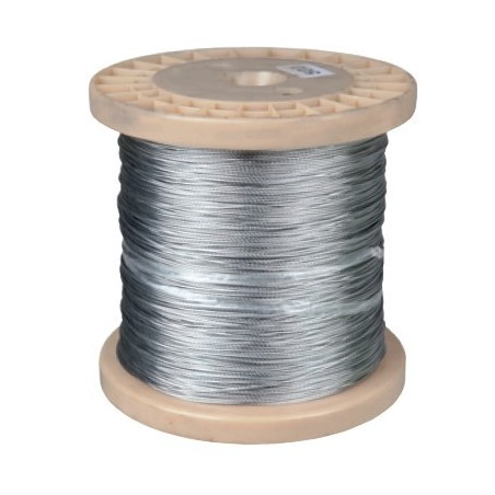 Cable acier galvanisé